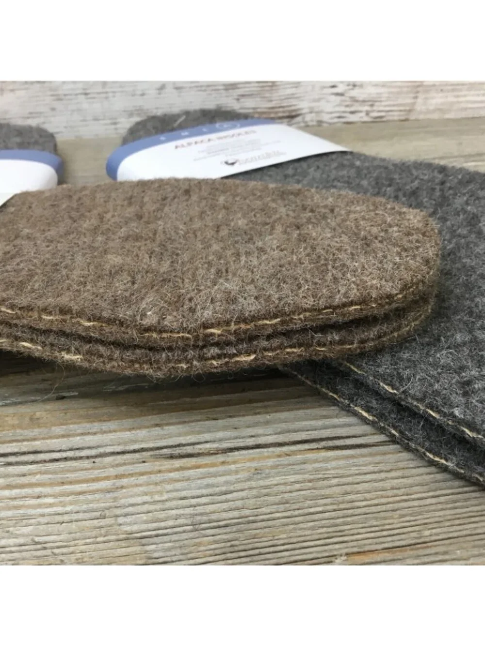 Alpaca Shoe Insoles - One Pair - Winter Boot Insoles